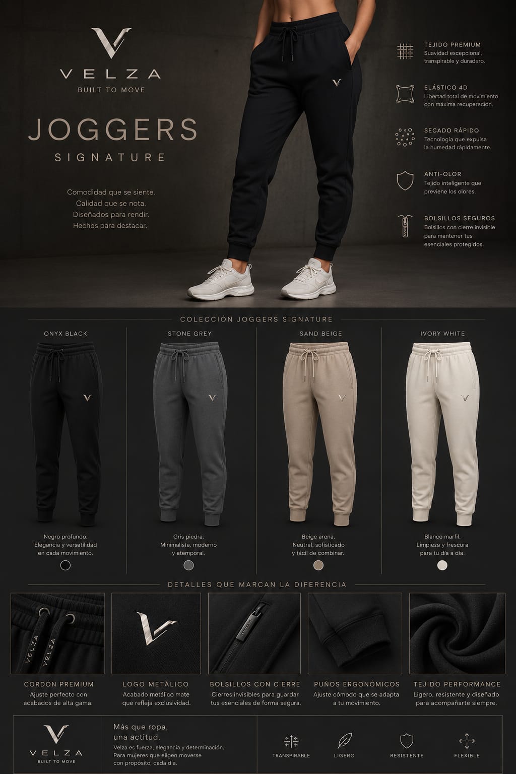 Joggers Signatur